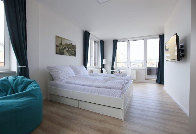 آپارتمان 1 خوابه با بالکن, City Center Best Place Apartments