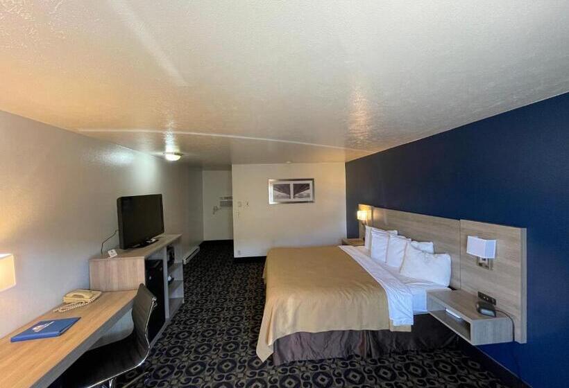 스탠다드 룸 킹사이즈 침대, Americas Best Value Inn Roosevelt/ballard