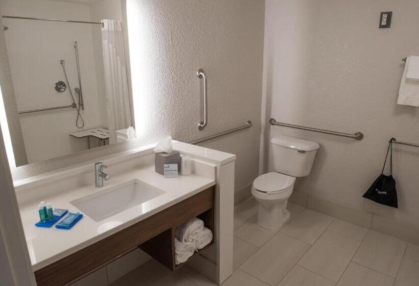 Номер Стандарт Кровать Кинг Адаптированный для Инвалидов, Holiday Inn Express & Suites   Warsaw   E Center, An Ihg