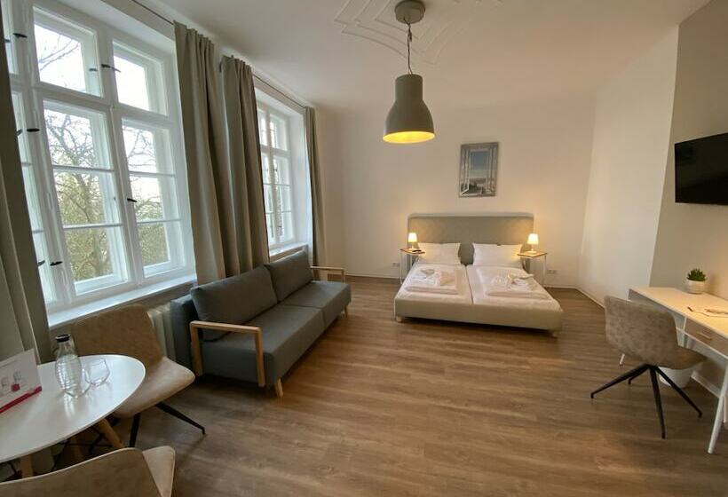 带共用浴室的标准房间, Boardinghouse Flensburg  By Zimmer Frei! Holidays
