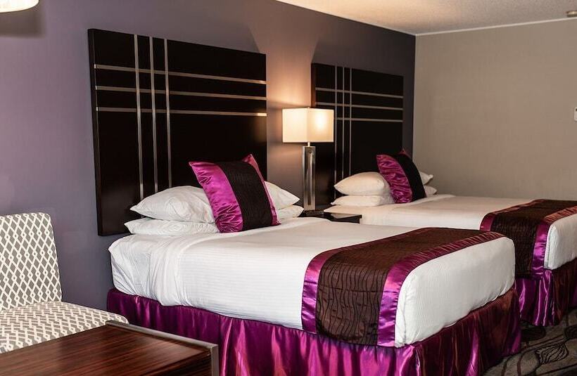 带2个双人床的标准工作室, Gateway Inn And Suites