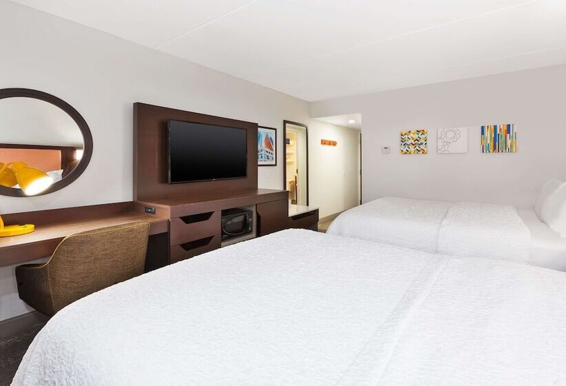 스탠다드 룸 더블 침대 2개, Hampton Inn Columbus/delaware I71 North