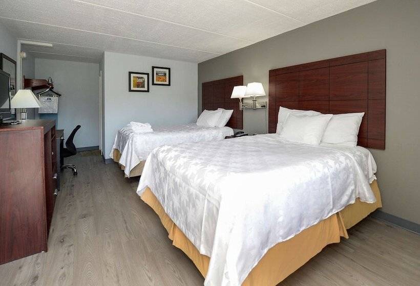 Номер Стандарт 2 Двуспальные Кровати, Americas Best Value Inn At Central Valley Woodbury