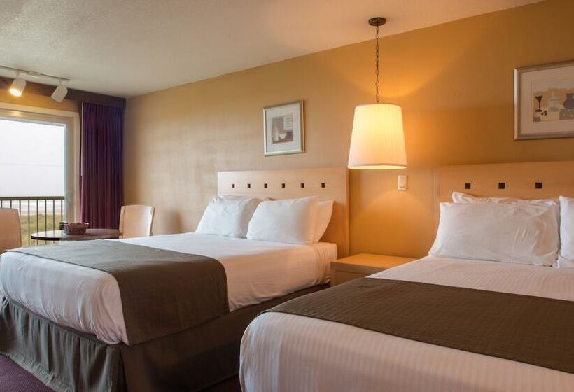 Номер Стандарт 2 Двуспальные Кровати, Hi Tide Oceanfront Inn