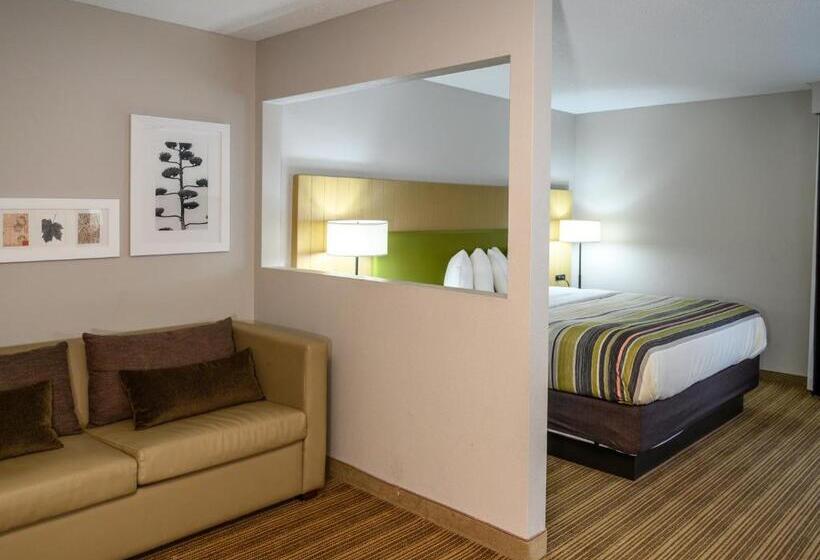 キングサイドベッドのスタンダードワンルーム, Country Inn & Suites By Radisson, Greenfield, In