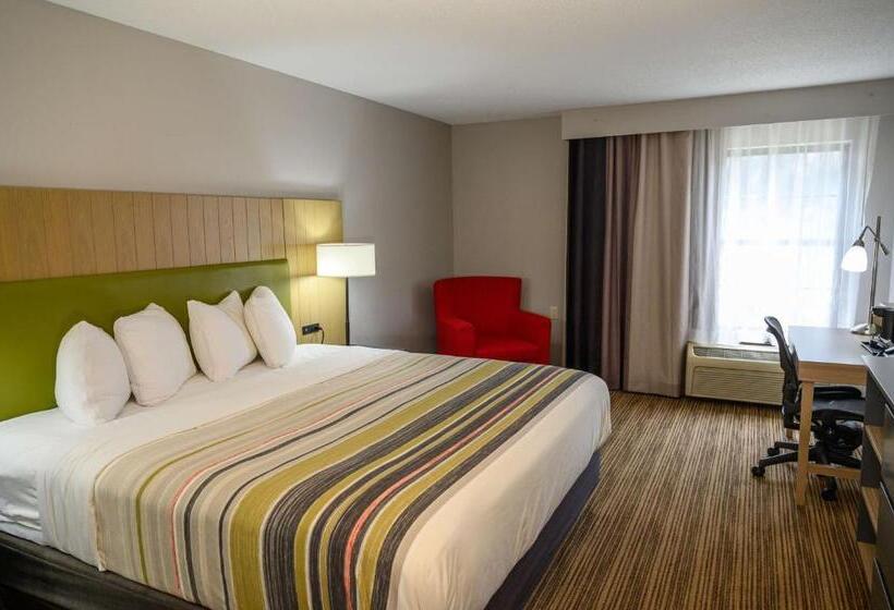 キングサイズベッドのスタンダードルーム, Country Inn & Suites By Radisson, Greenfield, In