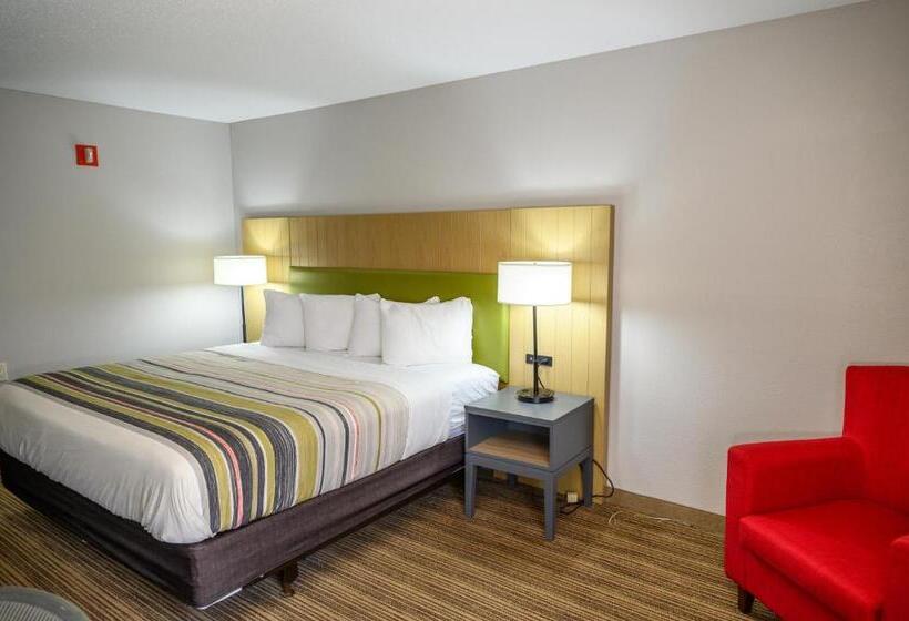 身障者適用キングサイズベッドルーム, Country Inn & Suites By Radisson, Greenfield, In