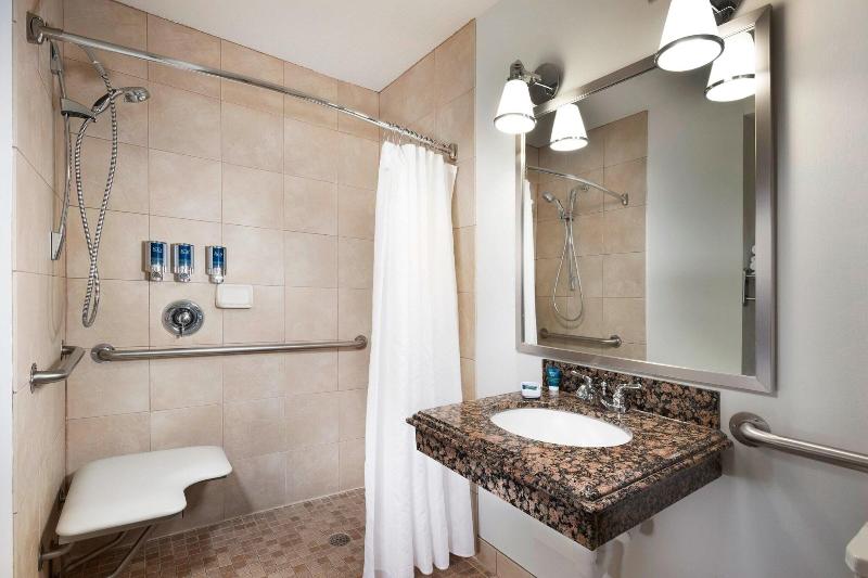 带大床的标准间, Four Points By Sheraton Kansas City Airport