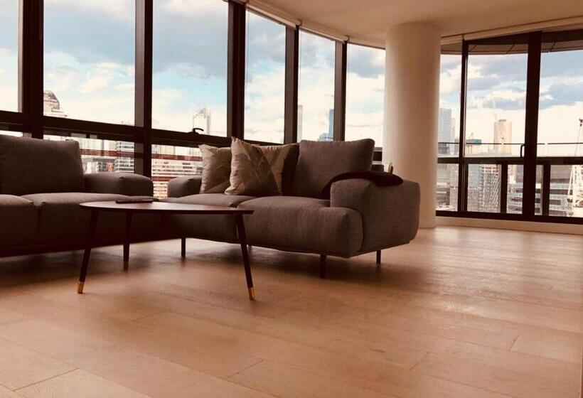 침실 2개 디럭스 아파트, Winston Apartments Docklands