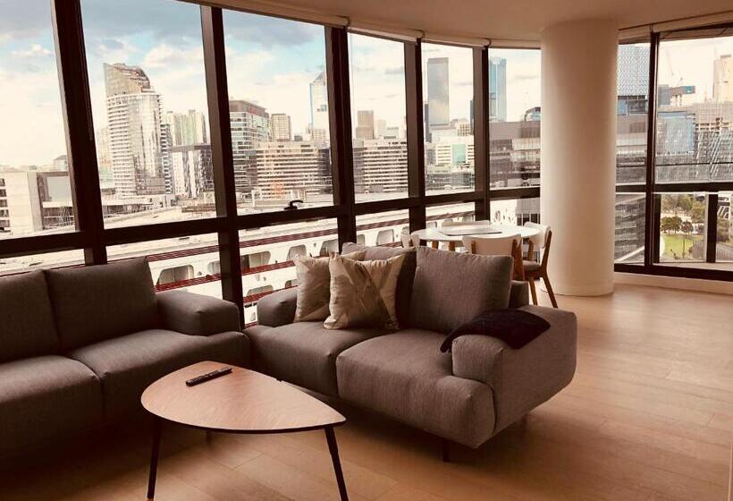 침실 2개 디럭스 아파트, Winston Apartments Docklands