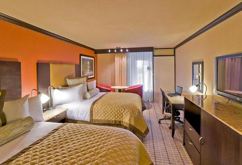 Номер Стандарт 2 Двуспальные Кровати, Wyndham Garden Oklahoma City Hotel & Conference Ctr Near Airport, Fairgrounds Paycom & I40