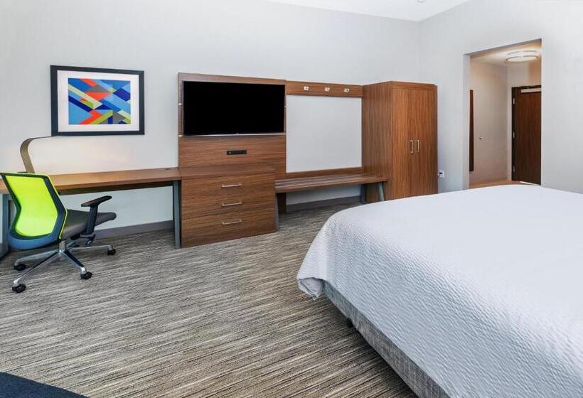 キングサイズベッドのスタンダードルーム, Holiday Inn Express & Suites   Houston   N Downtown, An Ihg