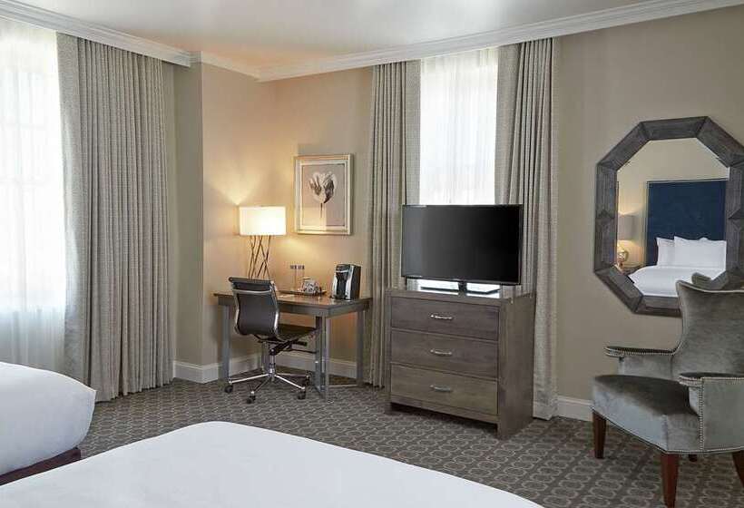 Habitació Estàndard 2 Llits Matrimoni, Hilton Rosemont Chicago O'Hare