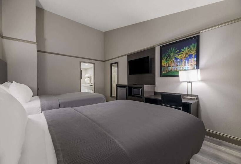 Номер Стандарт 2 Двуспальные Кровати, Quality Inn & Suites Altamonte Springs Orlando North