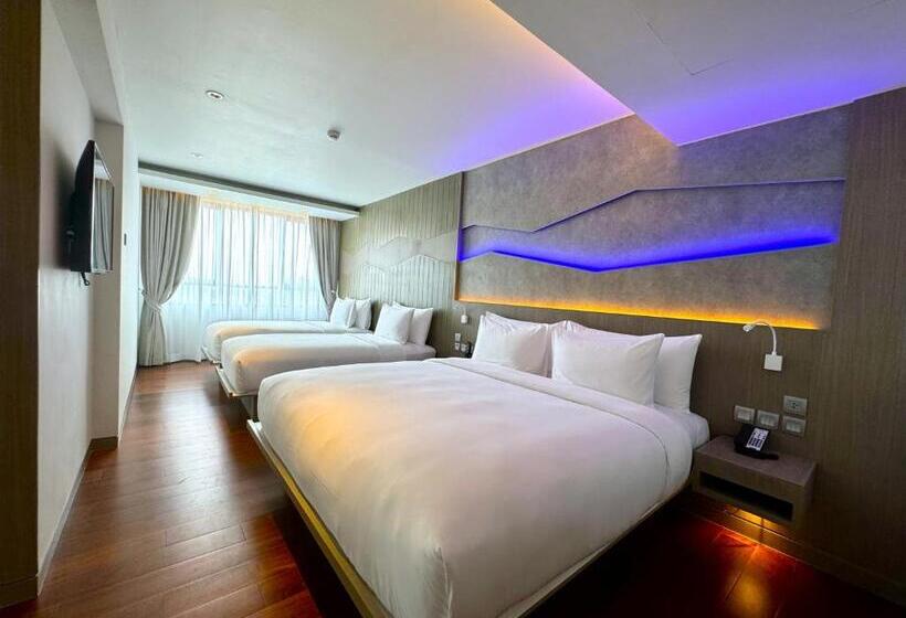 패밀리 룸, Oceanfront Beach Resort   Sha Extra Plus
