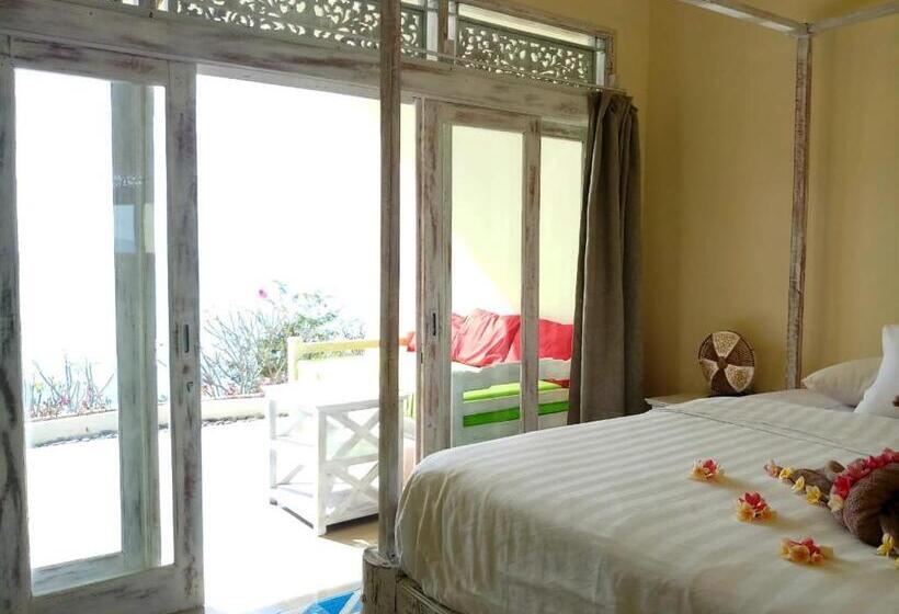 Люкс 2 Спальни, Waenis Sunset View Hotel And Restaurant, Amed, Bali