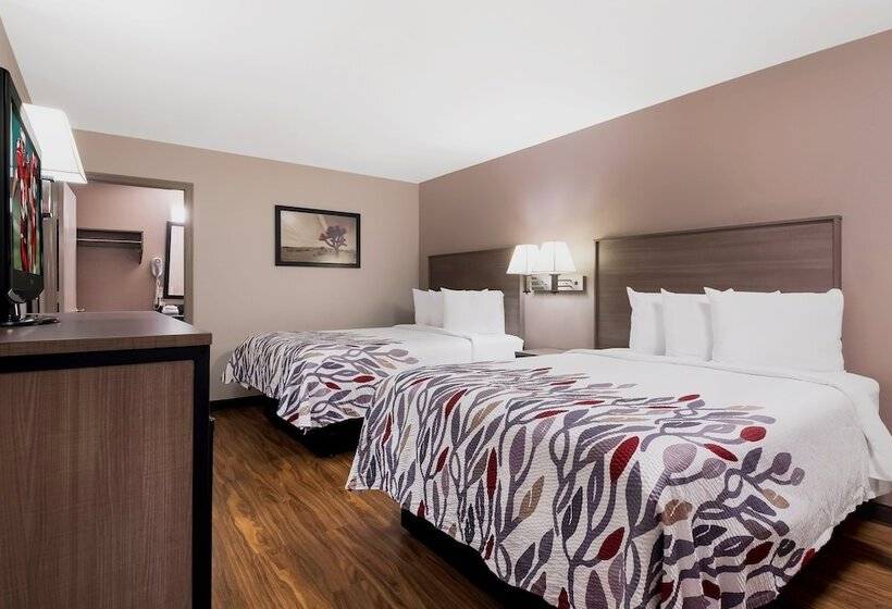 Chambre Deluxe Adaptée aux Personnes à Mobilité Réduite, Red Roof Inn Chattanooga  Lookout Mountain
