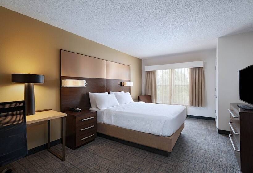 带2个卧室的套房, Residence Inn By Marriott Austin The Domain Area