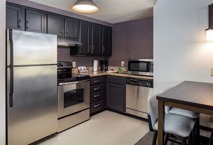 침실 2개 스위트, Residence Inn By Marriott Little Rock