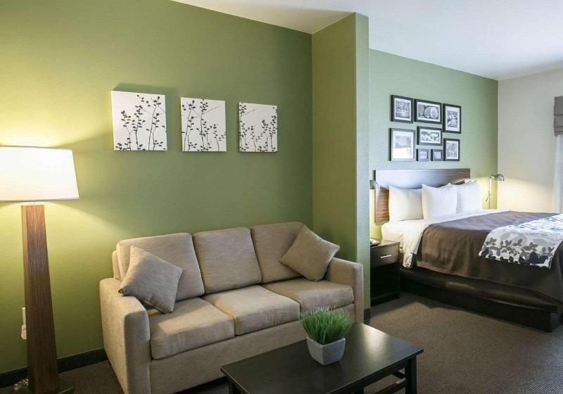 Люкс Кровать Кинг, Sleep Inn & Suites Round Rock   Austin North