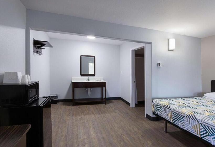 带大床的标准间, Motel 6show Low, Az