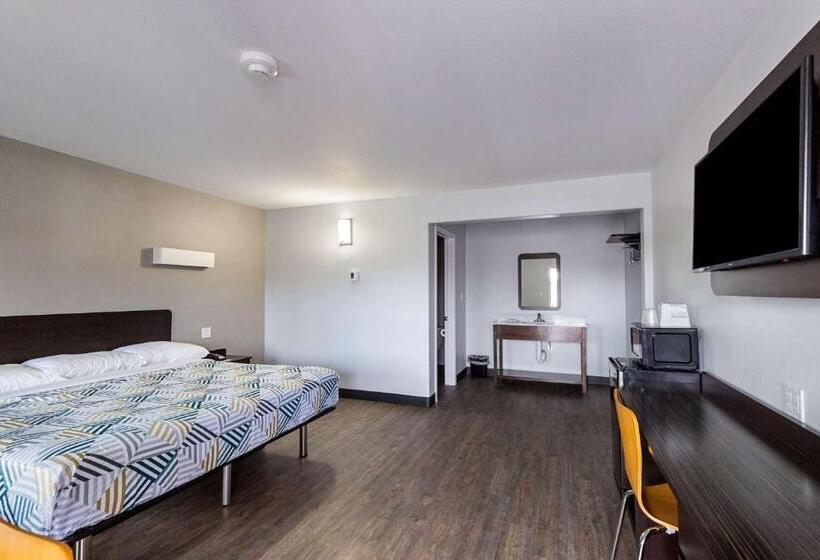 带大床的标准间, Motel 6show Low, Az