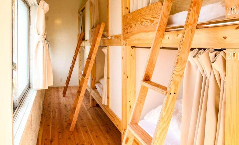 Кровать в Общей Комнате, 14 Guesthouse Mt.fuji