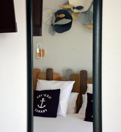 Номер Стандарт Вид на Море с Балконом, Atlantic Hôtel   L Ile D Yeu