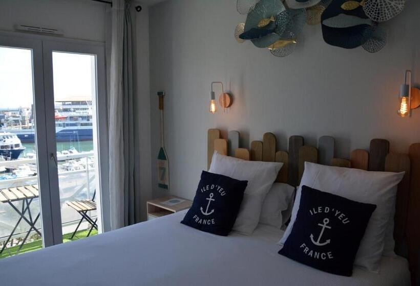 Номер Стандарт Вид на Море с Балконом, Atlantic Hôtel   L Ile D Yeu