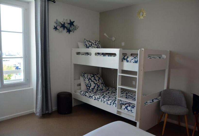 Семейный Номер Вид на Море, Atlantic Hôtel   L Ile D Yeu