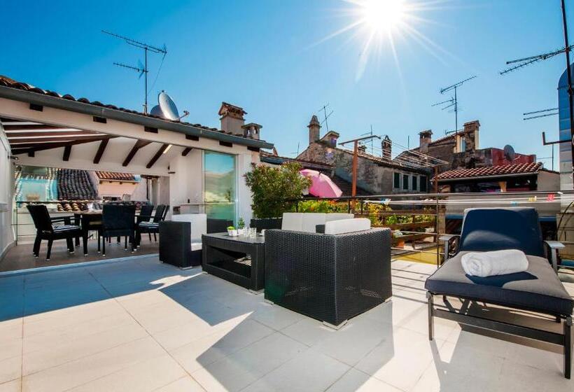 Апартаменты Дюплекс 1 Спальня, Riva Residence