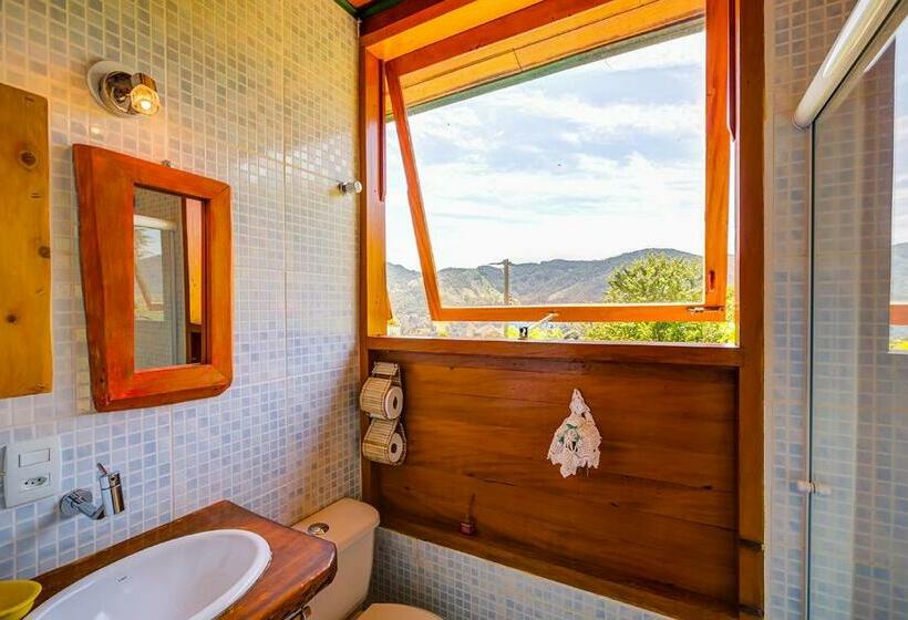 산전망 스위트 디럭스, Hospedaria Estação Píccola No Quintal Da Pedra Do Baú