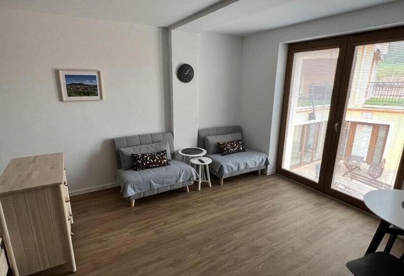 带1个卧室的带阳台的公寓, Pension Mikulov