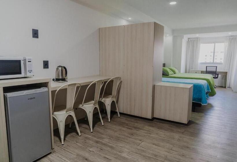 带1个卧室的高级公寓, Quijano Hotel   Aparts & Suites