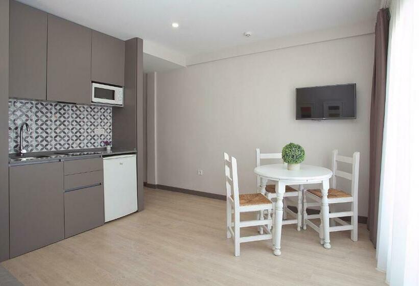 آپارتمان 1 خوابه با چشم‌انداز دریا, Apartamentos Ribera