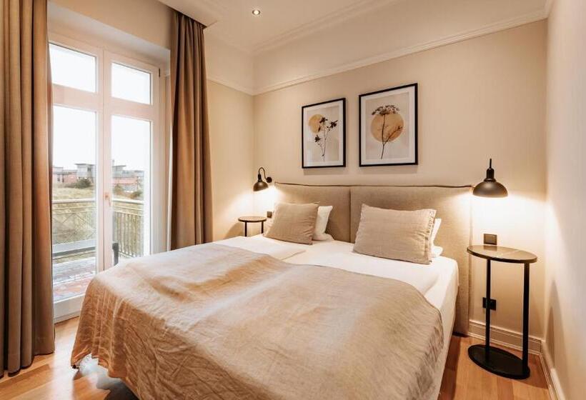 주니어 스위트 바다 전망, Strandhotel Kurhaus Juist