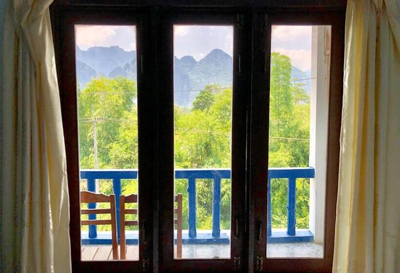 带观景的标准间, Blue Guesthouse
