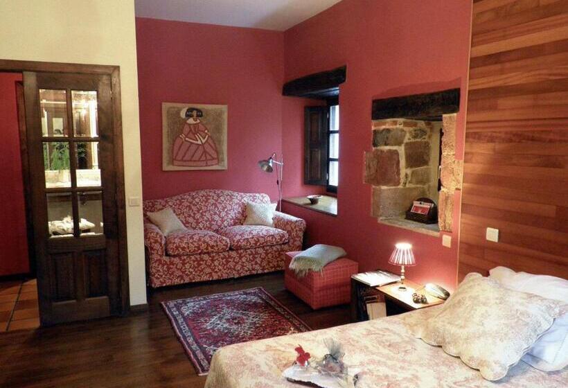 디럭스 룸 킹사이즈 침대, Casona De San Pantaleón De Aras