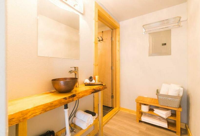 스탠다드 룸 킹사이즈 침대, Cache Cabins