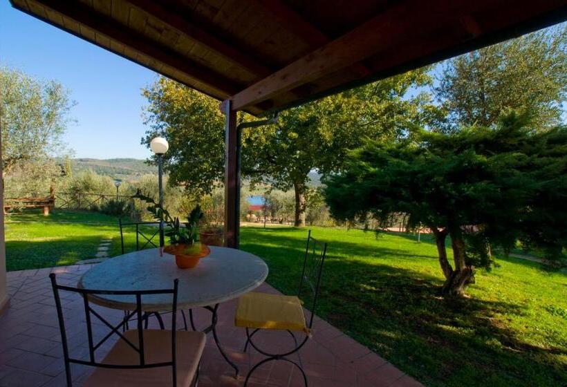 Апартаменты 1 Спальня Вид на Сад, Agriturismo Poggio Corbello