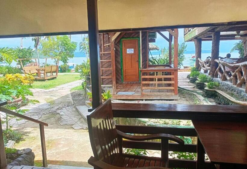 اتاق استاندارد با چشم‌انداز باغ, Ausan Beach Front Cottages