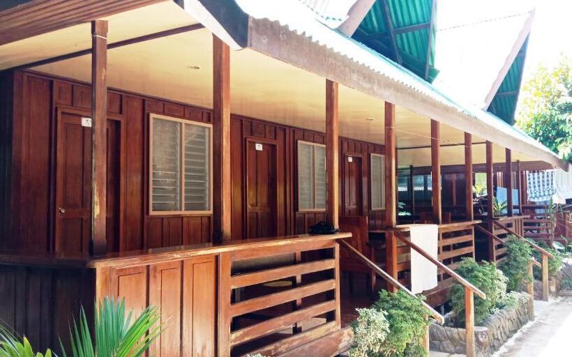 اتاق استاندارد با چشم‌انداز باغ, Ausan Beach Front Cottages