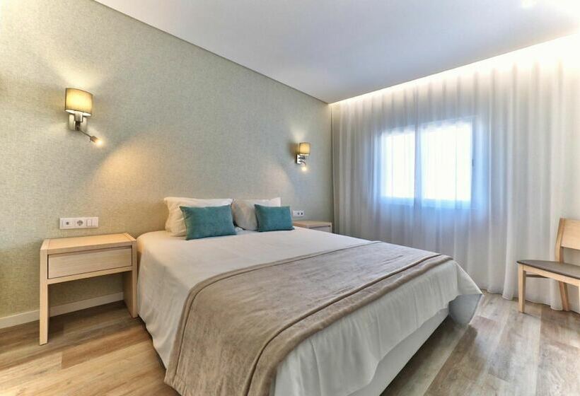 2침실 아파트 풀장 전망, Agua Hotels Vila Branca