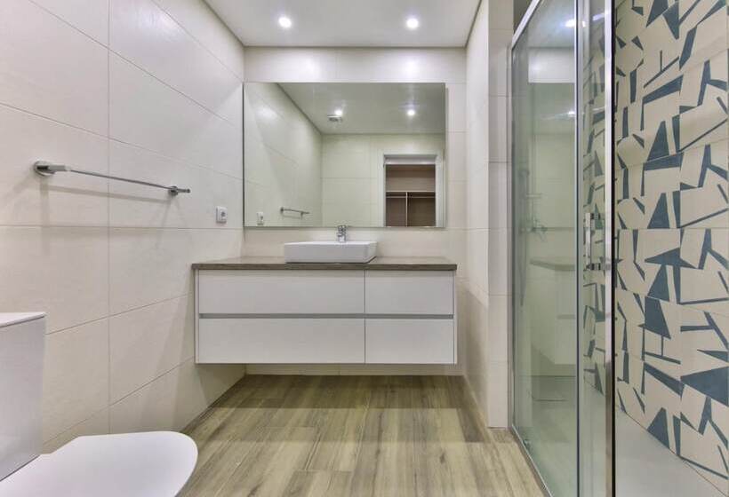 2침실 아파트 풀장 전망, Agua Hotels Vila Branca