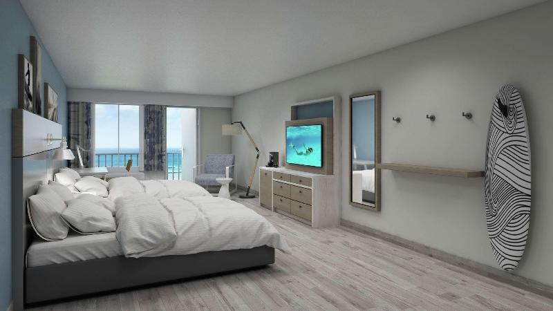Стандартный Номер Кровать Кинг, Rushhh Daytona Beach, Tapestry Collection By Hilton