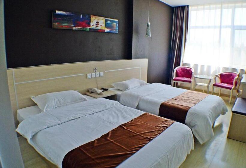 اتاق استاندارد, Thank Inn Chain Hotel Hebei Shijiazhuang Zhengding West Changshan Road