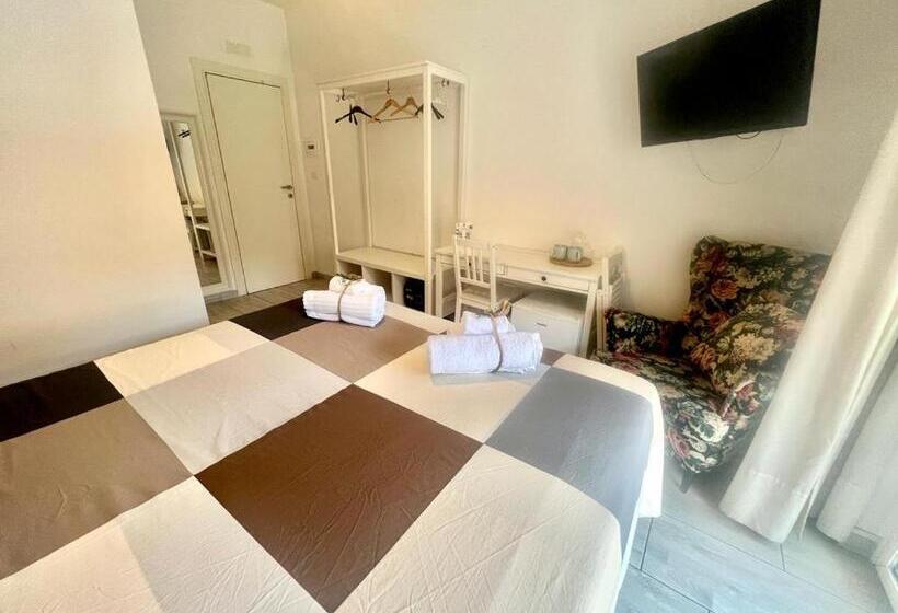 디럭스 테라스 룸 바다 전망, A Casa Dei Bruno B&b