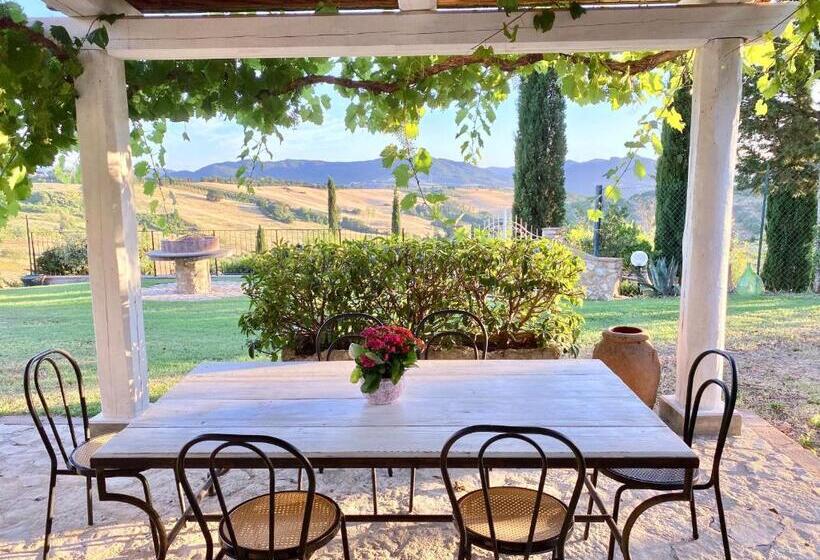 带花园景观和一个卧室的别墅, Agriturismo San Tommaso