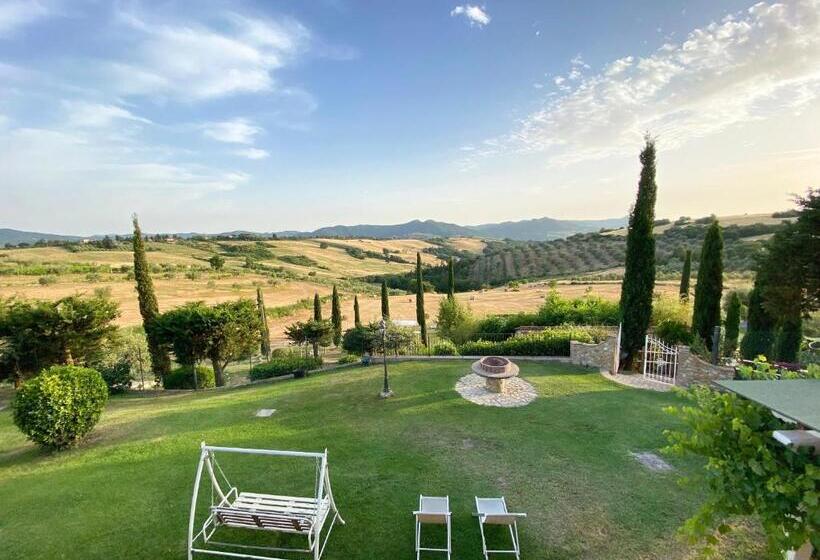 带花园景观和一个卧室的别墅, Agriturismo San Tommaso