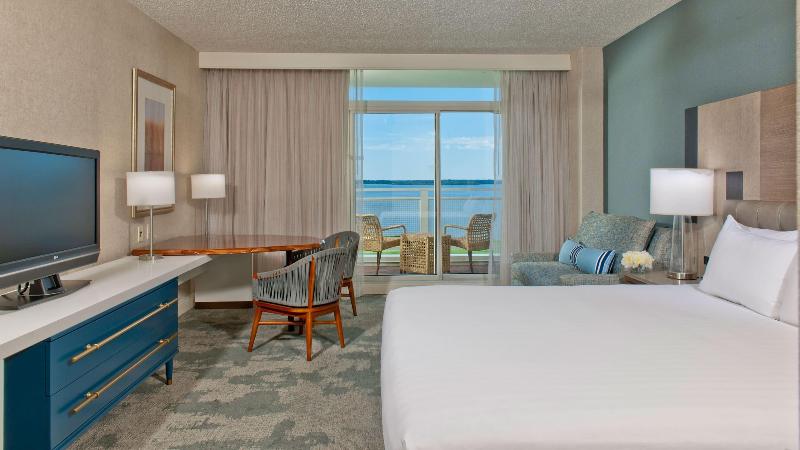キングサイズベッドのスタンダードルーム, Hyatt Regency Chesapeake Bay Golf Resort, Spa & Marina